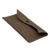 Buy cheap Pvc 182x86mm Handmade Leather Glasses Case Portable Holder Embossing Logo from wholesalers