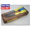 Buy cheap Brown Synthetic 6 Ton Flat Lifting Slings 6 Inch Single Layer For Heavy Goods from wholesalers
