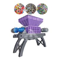 Buy cheap Twin Shaft Trash Can Shredder PC PMMA PA Plastic Bottle Shredder Machine product