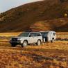 Buy cheap 300AH Battery Solar Lightweight Hybrid Camper Independent Suspension Travel Trailer from wholesalers
