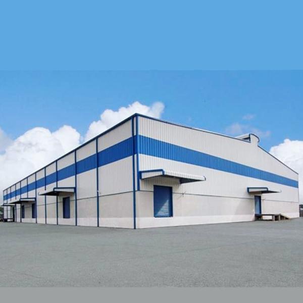 Buy cheap Steel Structure Workshop Factory Warehouse Office Car Showroom Exhibition Hall Building steel warehouse from wholesalers