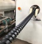 Buy cheap PP PE Spiral Guard Protector Hose Making Machine PE Prestressed Spiral Pipe Machine from wholesalers