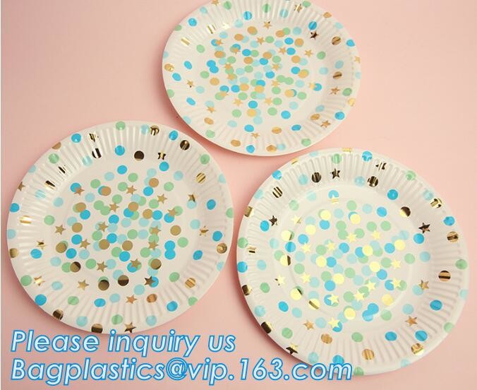 Wholesale Kids Disposable Paper Unicorn Baby Shower Birthday Party Supplies Set and Various Party Pack Goods, baloon,