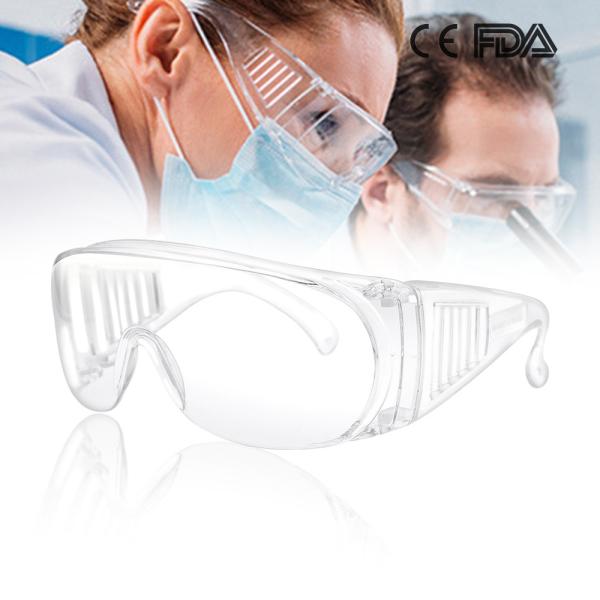 Buy cheap Clear Chemical Resistant Safety Goggles Work Protection Pc Pvc Material from wholesalers