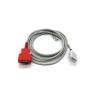 Buy cheap Length 2.2m SPO2 Extension Cable For Gray TPU Jacket Cable from wholesalers