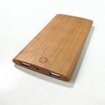 Original Wood Color Portable Powerbank Phone Charger / Power Supply Cherry