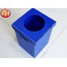 Buy cheap UV Printing Corrugated Plastic Waste Bins 400gsm Recyclable from wholesalers