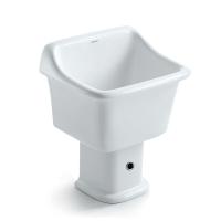Buy cheap FM7801 Ceramic White Mop Tub Modern Free Standing Sanitary Ware product