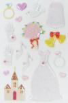 Buy cheap Peel Off Wedding Japanese Puffy Stickers Colorful Customized Design from wholesalers