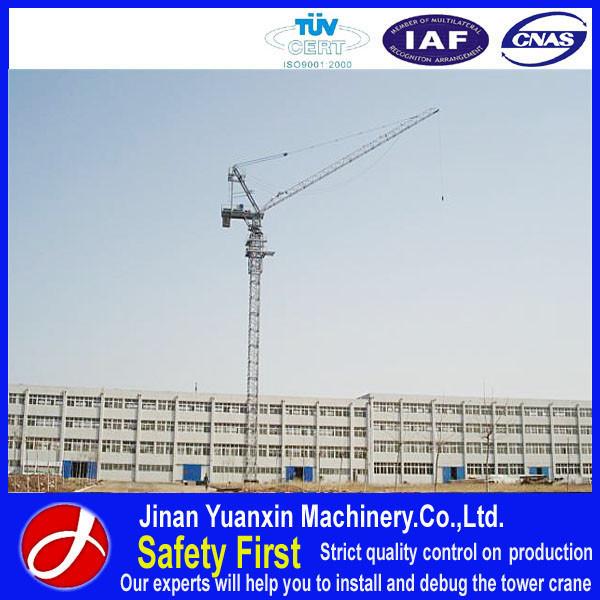 Buy cheap China high quality competitive price luffing jib crane for construction from wholesalers