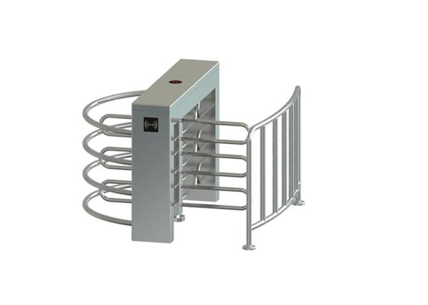 Buy cheap 304 Stainless Steel Half Height Turnstile Gate IP55 Electronic Servo Motor Optional from wholesalers