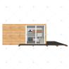 Buy cheap Residential - (Heya-1X05) Quick Assembly Ready Made Stable 2 Bedroom Prefabricated Case House Module from wholesalers