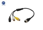 Digital Wireless Rear View Camera System Cable 4pin To DC 12V for 4.3inch LCD