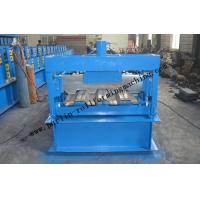 Buy cheap Galvanized Steel Floor Deck Roll Forming Machine With Coiler Car , Floor Tile product