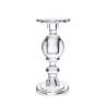Buy cheap Vintage Style 30cm Tall Glass Candle Holders Different Size Set Of 3 from wholesalers