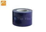 PE Material Surface Protection Film Roll Blue Color For Stainless Steel Plate