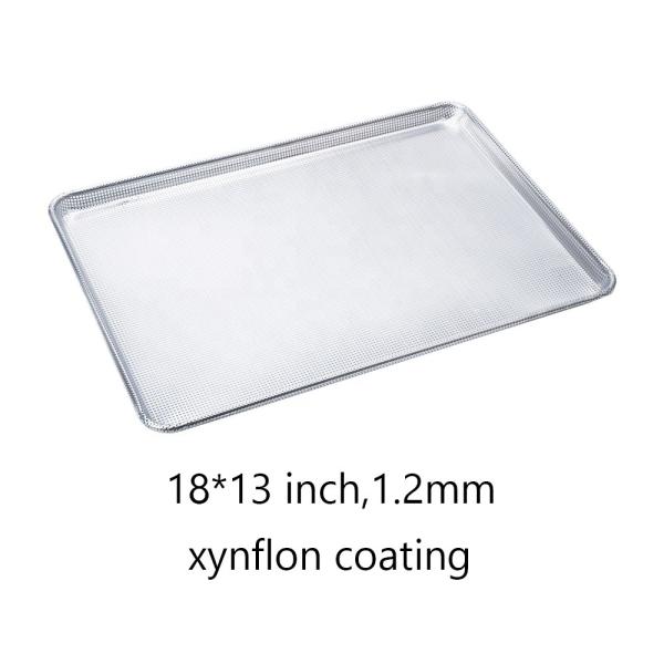 Buy cheap 13*18 inch 1.2mm aluminum tray coating pan non-stick pan meat pan hot tray from wholesalers