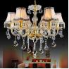 Buy cheap Funky chandelier Gold Color For Dining room Kitchen with Lampshade (WH-CY-42) from wholesalers
