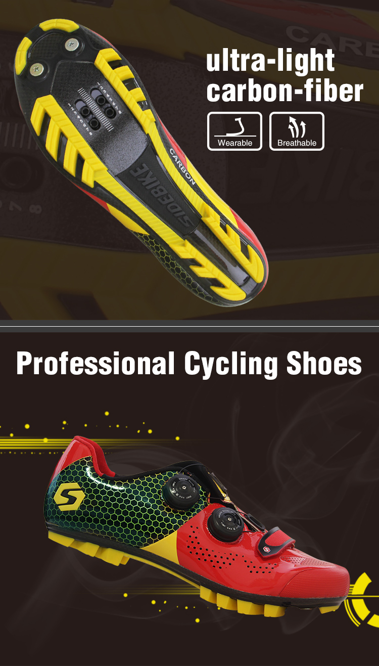 Non Slip Casual Mountain Bike Shoes Sole Air - Flow Vents Design Dirt Resistant