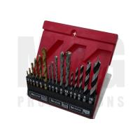 Buy cheap Tin Coated Left Handed Drill Bit Multi Drills Set High Speed Steel Concrete Edge product