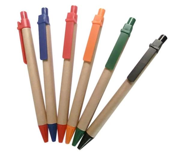 Buy cheap logo printed personalized eco paper gift ball pen,eco green paper pen from china factory from wholesalers