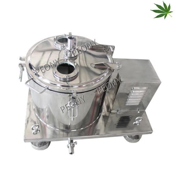 Buy cheap Low Temperature Jacketed Basket Centrifuge Stainless Steel Ethanol Extraction Machine from wholesalers