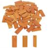 Buy cheap Ecofriendly Bamboo Chip DIY Keychain Bamboo Pendant Wooden Crafts Blank Chips from wholesalers