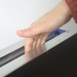Hand Protection Conference LCD Motorized Monitor Lift