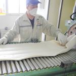 OEM FPM Chemical Resistance Precompound Fluoro Rubber Good Flowability. Odorless