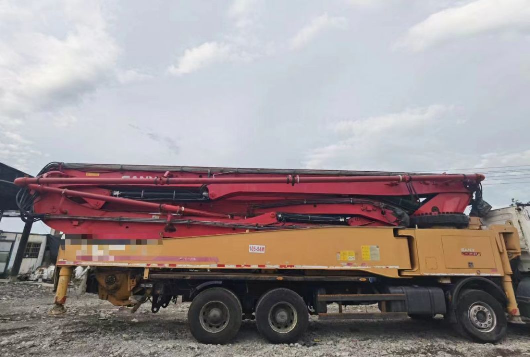 2018 Truck Mounted Pump 54m Concrete Boom Pump Concrete Pump Truck Mercedes Benz