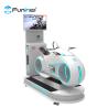 Buy cheap 9d vr virtual reality vr motorcycle electric motor kids funny games motor racing game machine from wholesalers