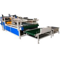 Buy cheap Semi - Auto Carton Box Folder Gluer Machine / Corrugated Box Folder Gluing product