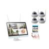 Buy cheap NVR WiFi CCTV Camera Kit 4CH High Resolution Domestic Cctv Kits Metal Case from wholesalers