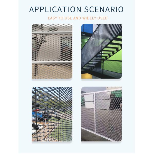 12"X 40" Filter Screen Sheet Filtration Cloth Expanded Metal Mesh Hebei Customization Steel Screen Punching Wire Screen