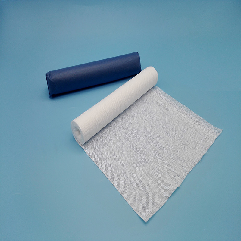 Hemostasis Surgery Surgical Gauze Roll Non Sterile Medical Gauze Rolls