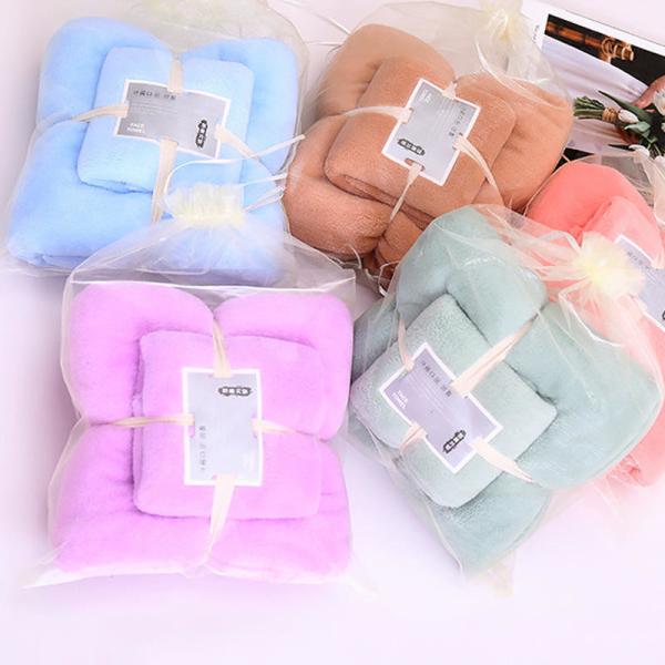 Buy cheap 300 GSM Coral Fleece Face Bath Towel Set for Home Hotel Spa from OEM Manufacturers from wholesalers