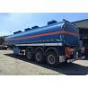 Buy cheap Tri Axle Oil Fuel Petrol Diesel Tank Semi Trailer 5 Compartments 45m3 For African from wholesalers