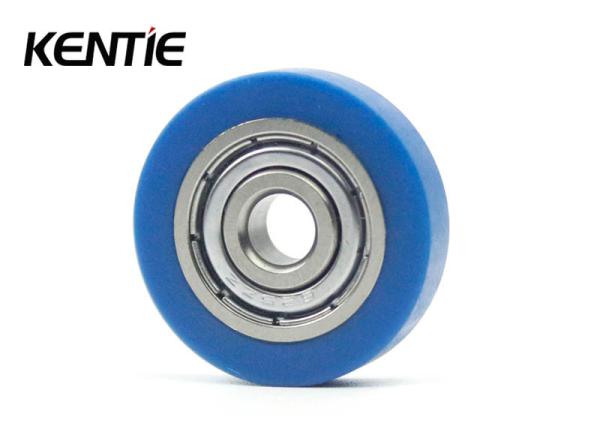 Buy cheap 625ZZ Ball Bearing Pulley / Rowing Machine Seat Roller PU Coat Glass Balcony Wheel from wholesalers