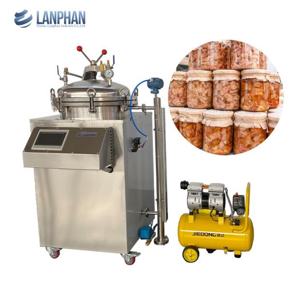 Buy cheap High Temperature Autoclave Food Steam Water Bath Sterilizer Medical Autoclave Sterilizer from wholesalers