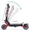 Buy cheap Black Orange Color Scooter 60V 28/33/38AH 5600W Max Speed 85KM/H Motor Electric Scooter from wholesalers