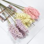 Minimalist Faux Wheat Bouquet Realistic Fake Flowers 5x30cm Plastic