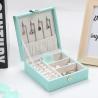 Buy cheap Square Custom Printed Display Boxes For Luxury PU Leather Jewelry Set Arts And Crafts from wholesalers