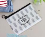 Document slider bag, Pen Bag Zipper Bag Slider Zip Travel Toiletry Cosmetic Bag