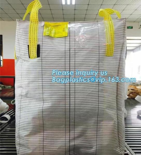 Buy cheap 1 ton jumbo bag big bag for coal,one ton bulk bag,pp woven big bag for sand,uv resistant pp woven big bags 1000kg for pe from wholesalers