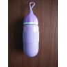 Buy cheap Purple Plastic Refillable Water Bottles With Food Grade PP / 304SS Material from wholesalers