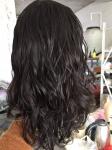 16 Inches Natural Color Body Wave Jewish Wig Brazilian Virgin Hair Hidden Knots