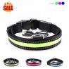 Buy cheap Luxury Nylon LED Dog Collar Printed Training Vest Flashing Usb Rechargeable from wholesalers