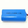 Buy cheap 3.7v 1s2p Li Ion Battery Pack ICR18650 Battery 4000mah 14.8Wh With Protection from wholesalers