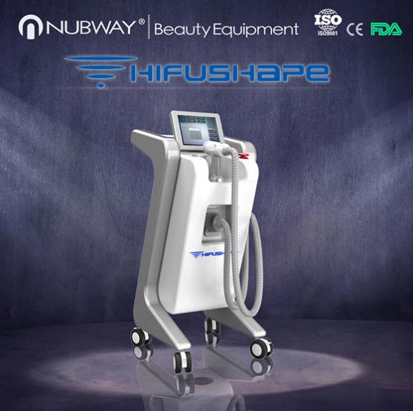 Quality newest high intensity focus ultrasound body slimming fat reduction 8.4 inch touch screen hifu machine for sale