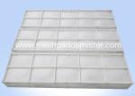 PP Mesh Pad Demister , Polypropylene demister in FGD devices 100 kg/m3